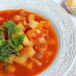 Постный овощной суп-гуляш – рецепт с фото
