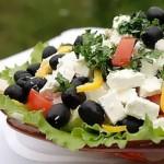 Салат по-гречески с сыром Тофу – рецепт с фото