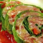 Рулет-салат с овощами и ветчиной – рецепт с фото